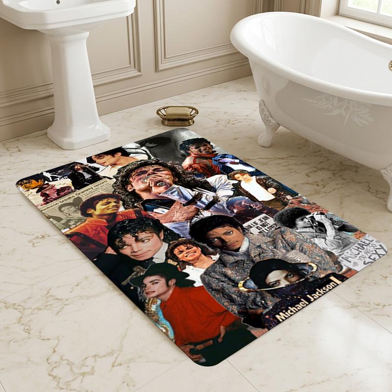 Mj Collage Living Room Nonslip Area Rug Soft Carpet For Bedroom Game Playroom Sofa Office Home Decor Doormat Christmas Gift C9261674