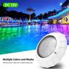 38W LED Underwater Swimming Pool Lights RGB Color Changing AC12V IP68 Waterproof Lamp with Remote Controller Submersible Light