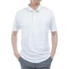 Мужская футболка-поло с коротким рукавом и логотипом спереди TaylorMade, Белая, Размер M, 2025SS UN616
