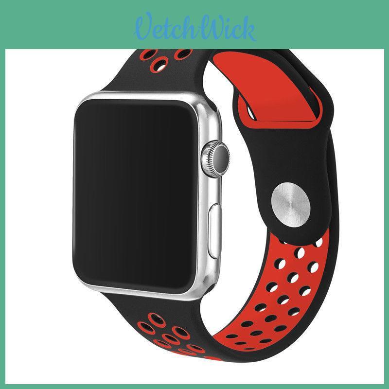 Silicone Sports Replacement Strap Watch Band For Apple Watch Iwatch 42mm 38mm