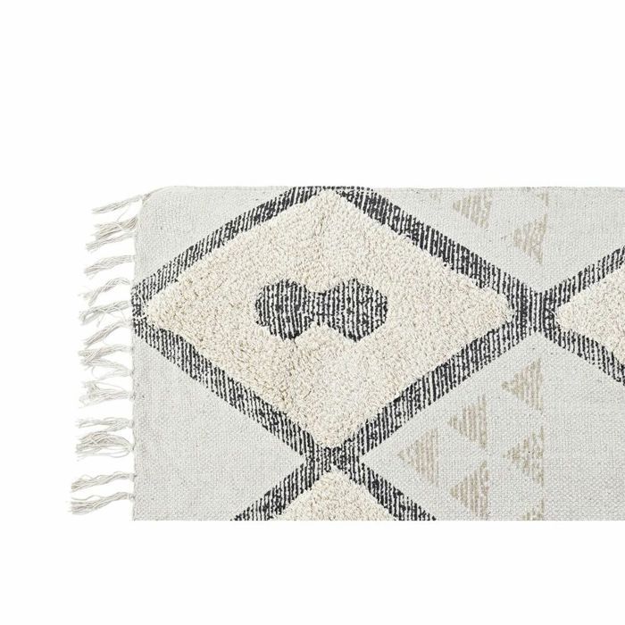 Tapis moderne - DKD Home Decor - Coton polyester - Gris - Beige - Style tendance