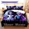 Name Custom Chucky Pattern Bedding Set Quilt Cover Pillowcase Home Decor Gift (1 * duvet cover + 2 * pillowcase, without core)