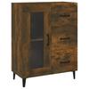 Sideboard Smoked Oak 69.5 x 34 x 90 cm Wood Based Panel
