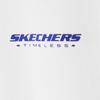 Skechers Спортивное Повседневное Удобное Мягкое Платье с Воротником-Поло с Коротким Рукавом Женские платья Ярко-Белый L225W028-0019