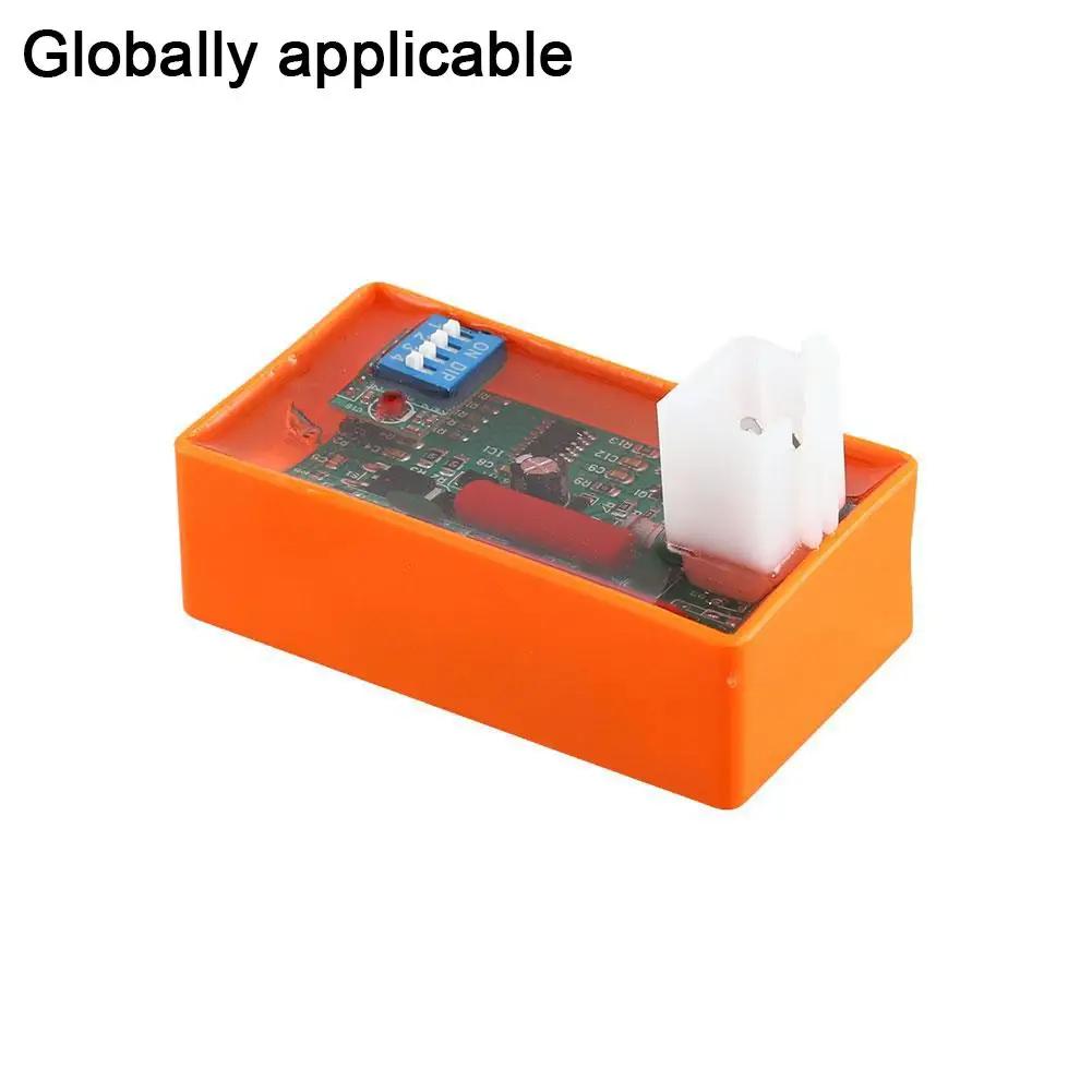 Motorcycle Igniter 6 Pin AC CDI Box With DIP Switch Motorcycle Ignition Speed Limit 4000-12000 For FT150 RX150 ML125 Racing T5F8