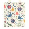 Something Different Folk Print Polycotton Tote Bag