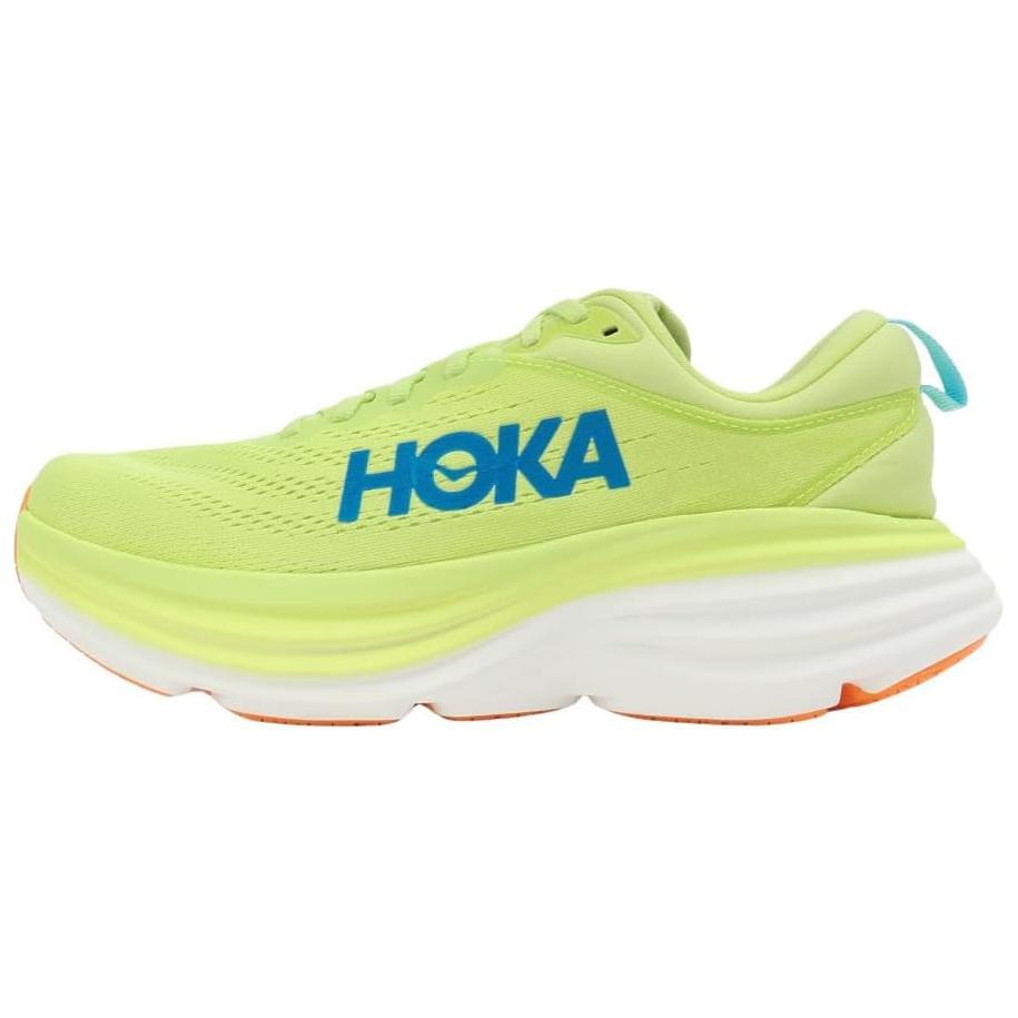HOKA Bondi 8 Lettuce Men Sneakers Yellow Solar-Flare 1123202-LCS