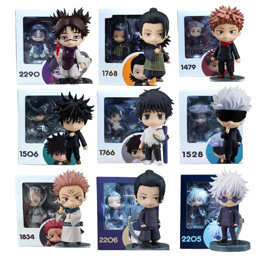 Версия Q 1768#1834#1479#1766#2205#2206# Аниме Фигурки Jujutsu Kaisen Модель Набор Кукол Игрушка Подвижные Фигурки Коллекция Подарок