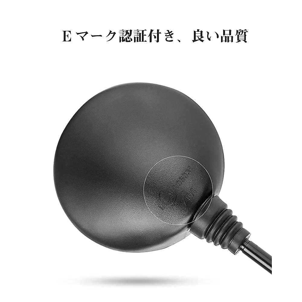 KEMIMOTO Off-Road Mirror, Bike Mirror, Folding Mirror, Folding 0.4 Inch (10 Mm), 0.3 Inch