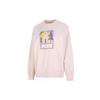 Ff Bubble Sleeve Crew With Logo Women Sweatshirt Pink 538779-48
