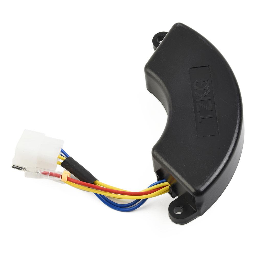 Запчасти для генератора Регулятор Оборудование для освещения 7 кВт 8 кВт AVR Автоматический Для дизельного генератора Регулятор напряжения Полумесяц