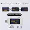 USB-C Измеритель дисплея для обзора данных зарядки, инструмент Type C "папа-мама" с поддержкой двустороннего мониторинга для ежедневного использования устройств на рабочем столе