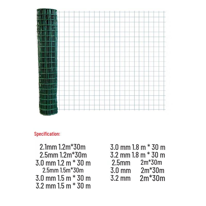 Heavy-Duty Wire Mesh Fence and Guardrail