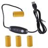 USB-преобразователи питания для батареек LR14 C (заменитель батарейки) 5V в 3V 4.5V 6V, 2-4 шт., кабель-переходник LR14 C