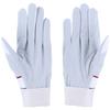 ZETT Batting Gloves Prostatus BG318 White x Red (1164) Size S Baseball