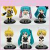 Hatsune Miku Pvc Model Doll With Articulated Pose For Gift And Display