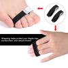10Pcs Fabric Hammer Toe Corrector, Reusable Broken Toe Protectors Buddy Taped Wraps, Toe Splint for Broken Toe, Crooked Toes