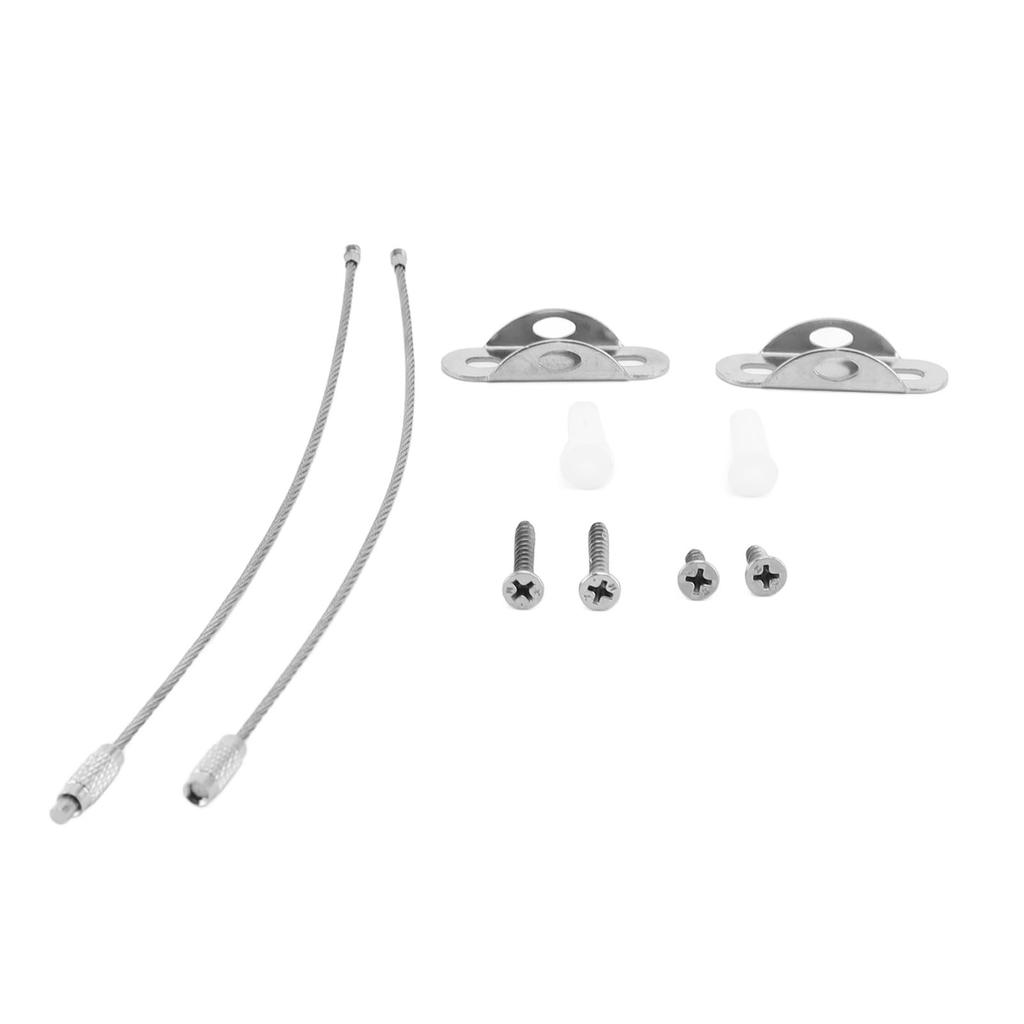 Furniture Anchors Stainless Steel Adjustable Enhanced Safety Anti Tip Furniture Wall Anchor Fasteners for Wardrobe Dresser