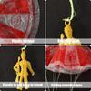 10pcs Figure Soldier Children's Educational Outdoor Toy Parachute Soldier Sports Play  Educational