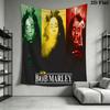 Bob Marley Legend Colors Tapestry Fashion Print Background Cloth Work Of Art Home Decor Wall Covering Decoration