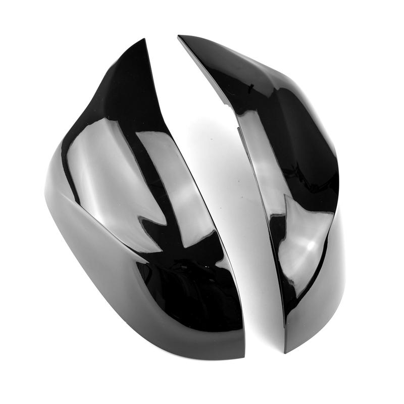 Для BMW X3 X4 X5 X6 2014 2015 2016 2017 2018 Крышка бокового зеркала заднего вида F25 F26 F15 F16 Аксессуары из углеродного волокна