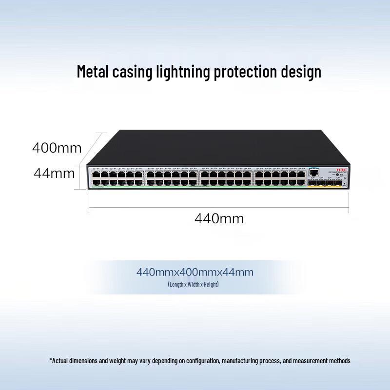 H3C S5048PV6-EI-PWR Gigabit PoE Managed Network Switch