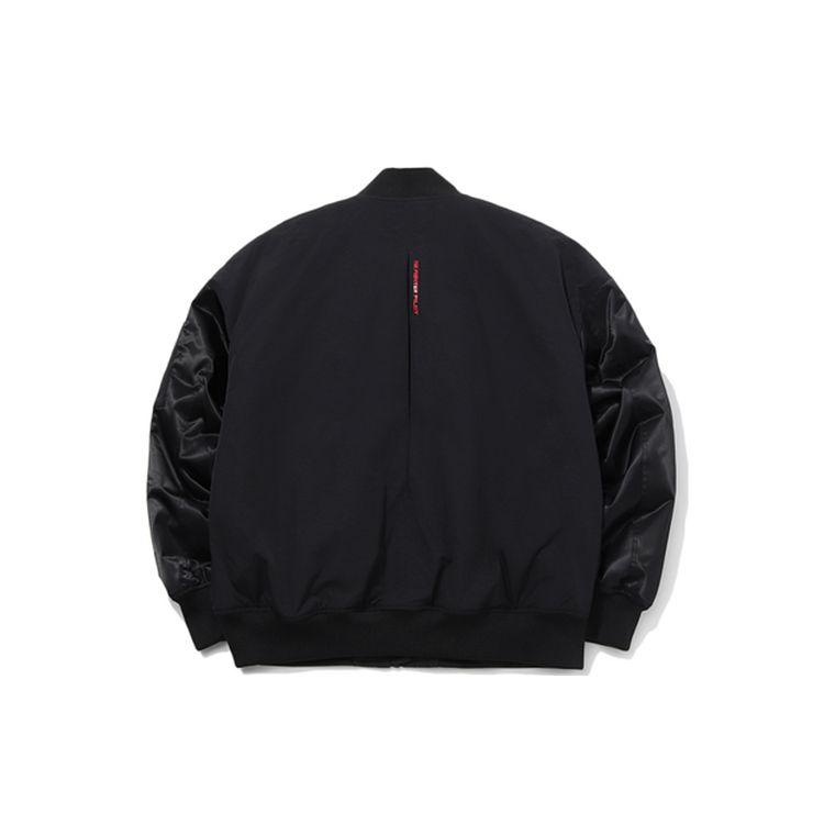 Li Ning X Star Wars Collaboration повседневная спортивная короткая многокарманная пилотная куртка мужская куртка черная AJMQ731-1