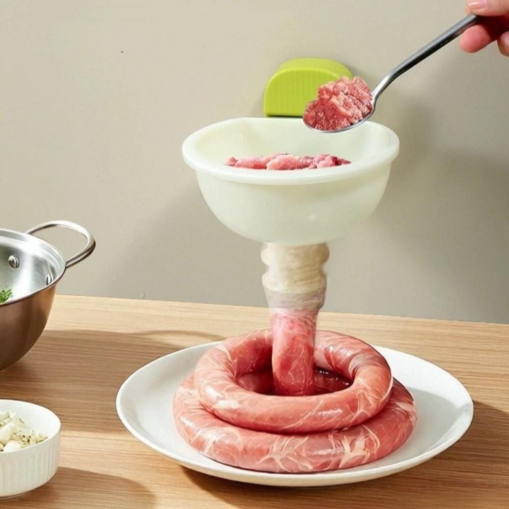 Присоска Свиная Кишка Очиститель Инструмент Портативный Наполнитель для Колбас Машина Кулинария