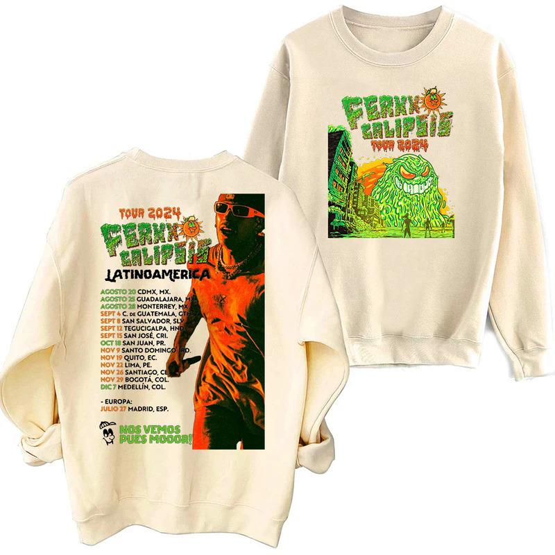Толстовка Feid Ferxxocalipsis Tour 2024 с капюшоном