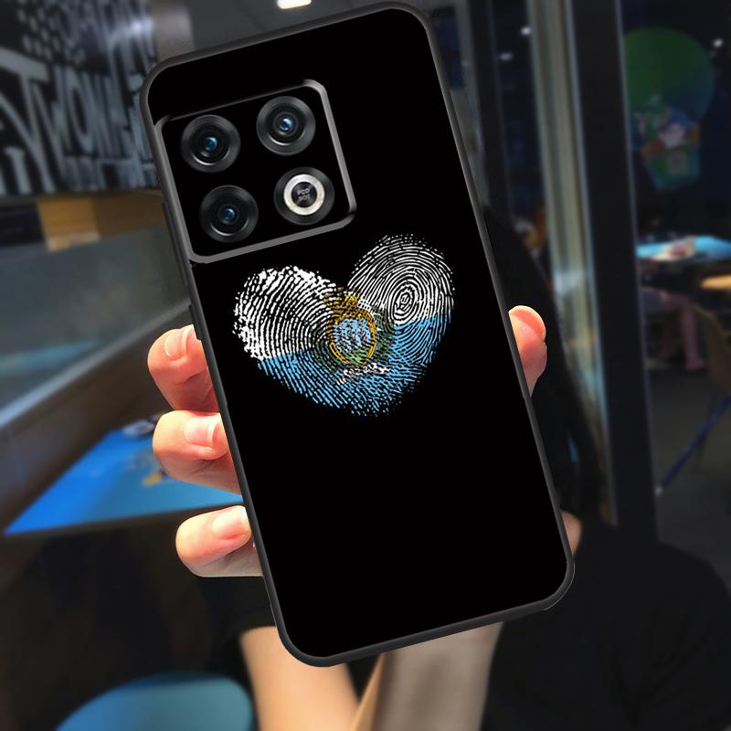 Чехол San Marino Flag для OnePlus 12R 13 R 12 11 9 10 Pro 8T 9RT 10T OnePlus Nord 4 CE 2 3 Lite N20 N30