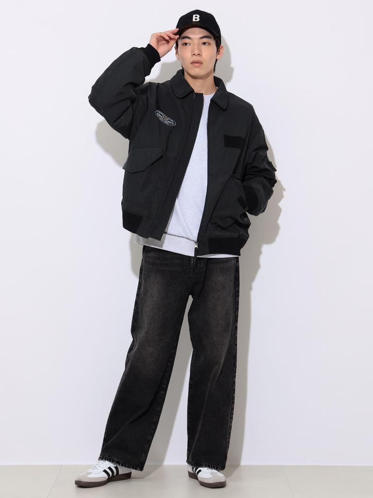 Blouson Military Blouson BLACK S 42180087147 [Beams Heart] CWU-45 Men's