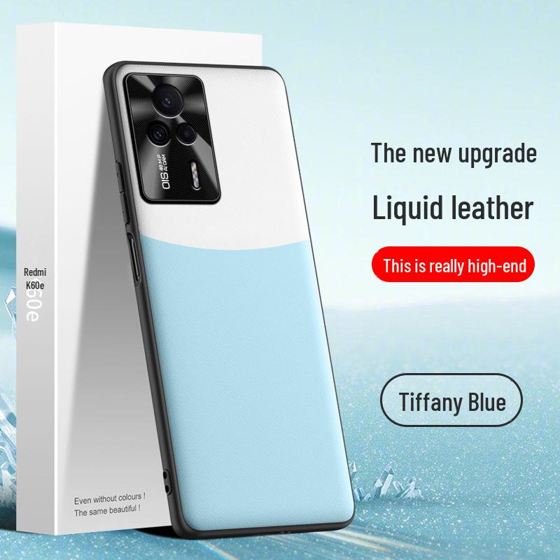 Redmi K60e Защитный чехол из жидкой кожи от падения — цельный дизайн