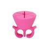 Ring Nail Polish Holder - TPLO & CO - Soft - Flexible - Silicone - Pink