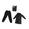 1/12 Female Action Figure Clothing Set with Jacket and Pants for 6 Inch Dolls
