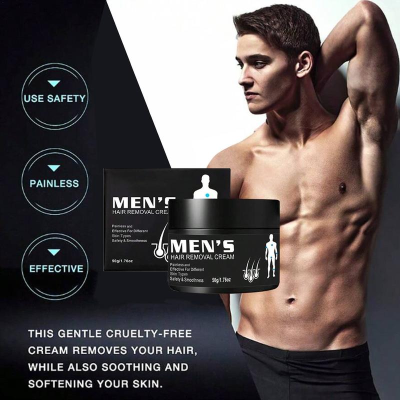 Body Hair Removal Cream Hair Removing Cream 1.76oz Private At Home Hair Removal Cream For Men Soothing Depilatory For Unwanted