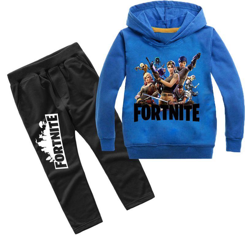 Hooded Fortnite Child Clothing Sweatshirt Hoodie Unisex Kids Wear Clothing Game