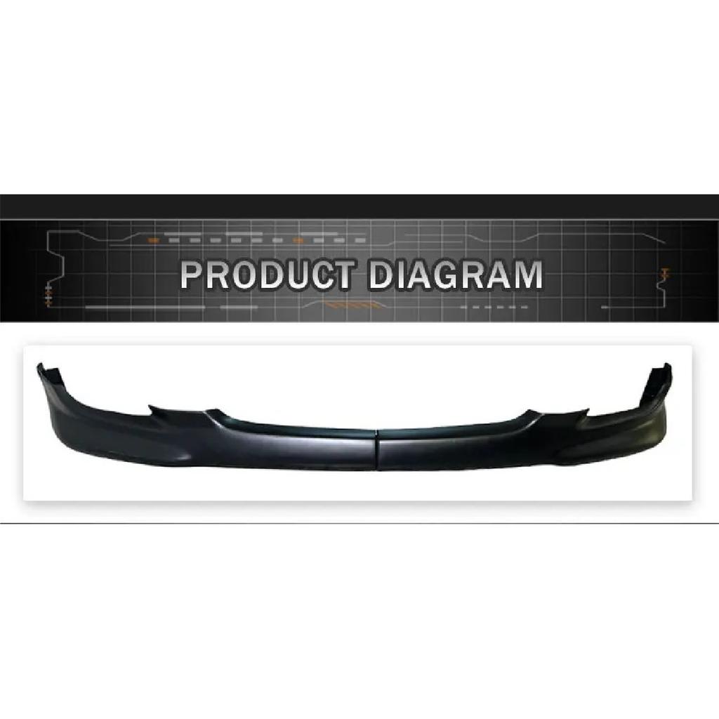 For Toyota Vitz 2004 2005 2006 2007 2008 Front Lip ABS Material Car Bumpers Diffuser Tail Spoiler Car Bodykit