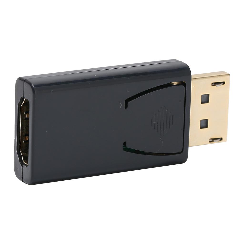 4K DP Male To HD Multimedia Interface Female Adapter 1.4V Gold Plated Converter Black