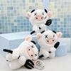 Cross-Border Toy Car Cow Plush Keychain - Adorable and Funny Pendant Doll
