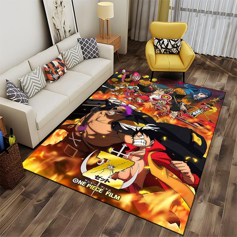 One Piece Film Z Carpet Design suitable as a non-slip mat for the living room or bedroom sofa