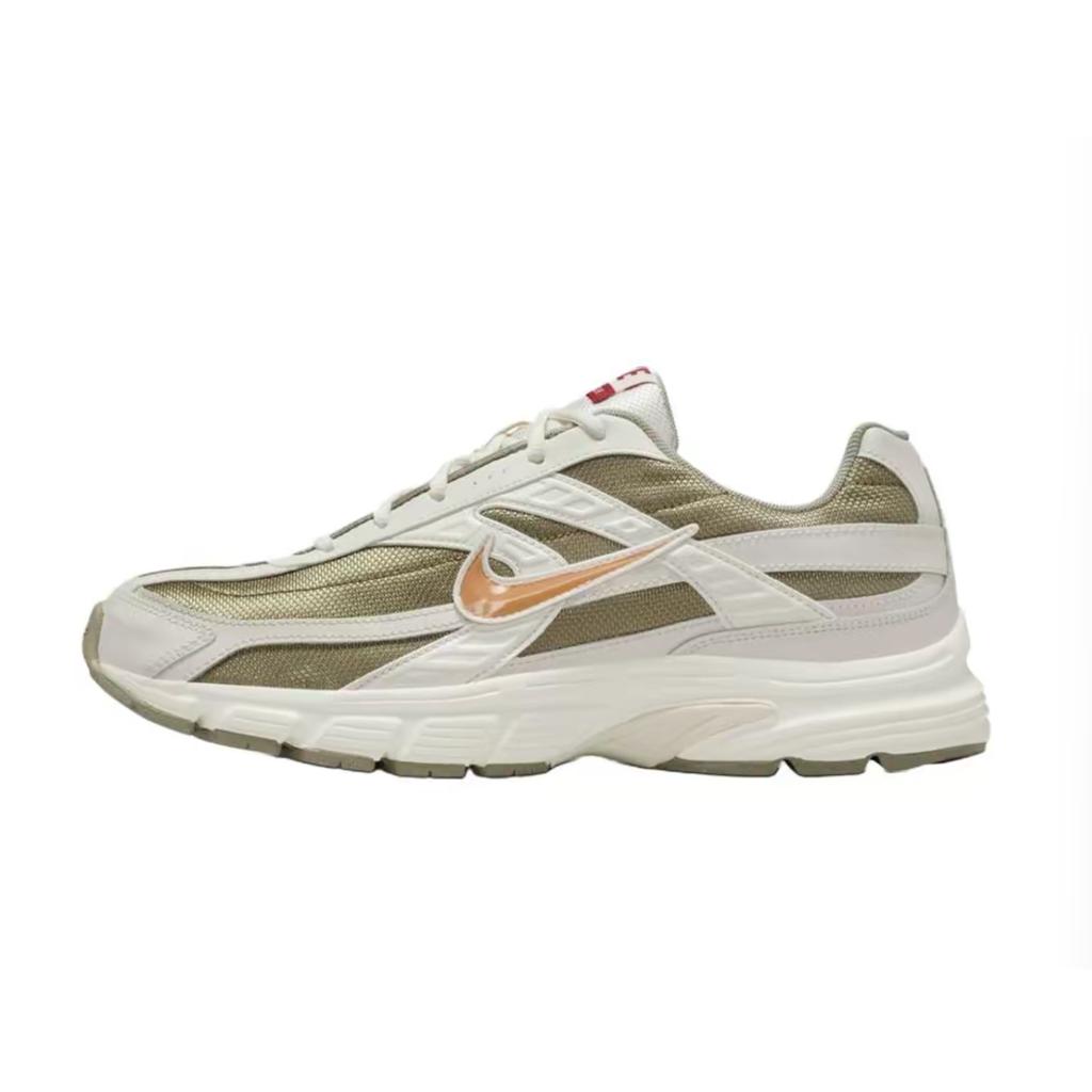 Nike Initiator Textile, Leather Cushioning Slip Resistant Abrasion Resistant Low top Running Shoes Unisex Brown IQ9788-271(team410-)