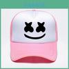 Хлопковая бейсболка Marshmello с защитой от солнца для мужчин и женщин, с возможностью печати индивидуального логотипа