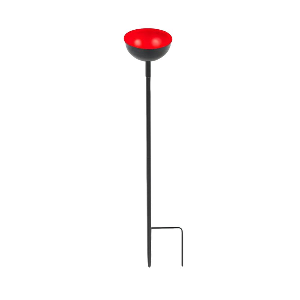 Bee Watering Station Metal Bee Water Feeder with Stake Butterfly Bath Bowl Multi-Function Standing Bee Feeder for Outdoor Decor