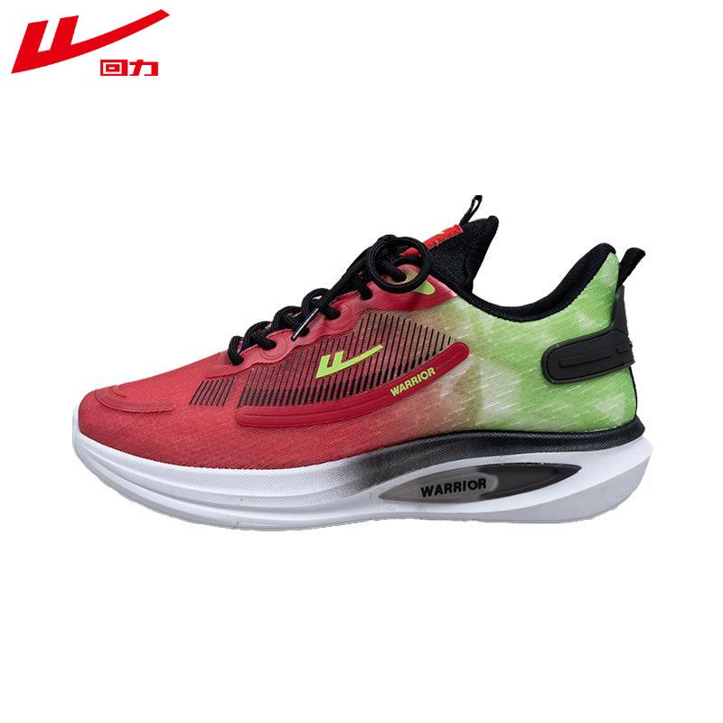 Warrior Мужская обувь Универсальная повседневная обувь из дышащей сетки Постепенная смена цвета Спортивная повседневная обувь