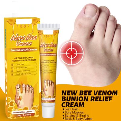 Пластырь Bee Bunion Health Cream Крем для массажа суставов Увлажняющий крем для суставов