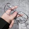 Xiaohongshu TR90 Super Light, Slimming Dark Style Large Frame Glasses