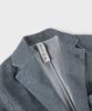 Panicale Blue Stone Washed Cotton Jacket