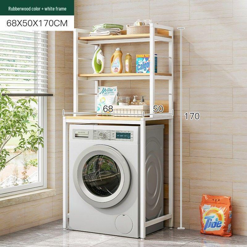 Многоярусная напольная регулируемая стойка для хранения с держателем для мусорного ведра для использования на кухне