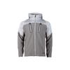 Color Block Logo Print Hooded Jacket Men Jackets Gray 1374630-592