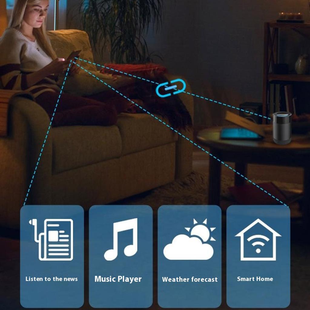 W35 Инфракрасный умный динамик Голосовое взаимодействие с ИИ Голосовой умный динамик на 9 языках Встроенная голосовая платформа Alexa